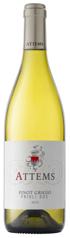 Attems Pinot Grigio 2022 Front Bottle Shot