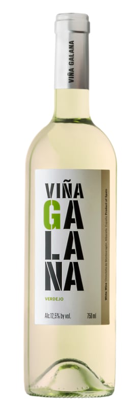 Vina Galana Verdejo 2020 Front Bottle Shot
