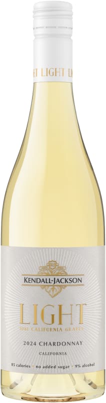Kendall-Jackson Low Calorie Chardonnay 2024 Front Bottle Shot