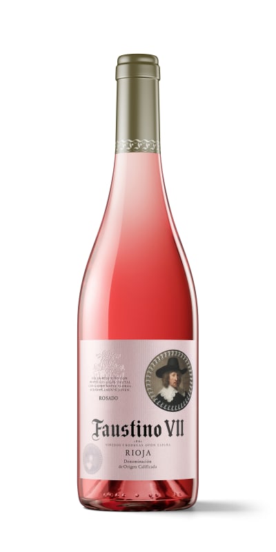 Faustino VII Rosado 2018 Front Bottle Shot