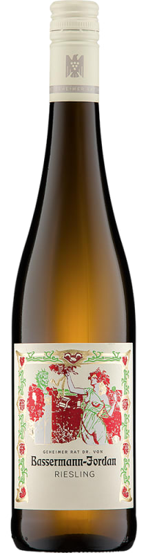 Bassermann-Jordan Riesling 2025 Front Bottle Shot