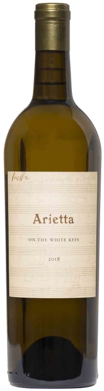Arietta On The White Keys White Blend 2018 Front Bottle Shot