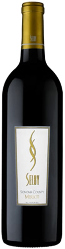 Selby Merlot 2013 Front Bottle Shot