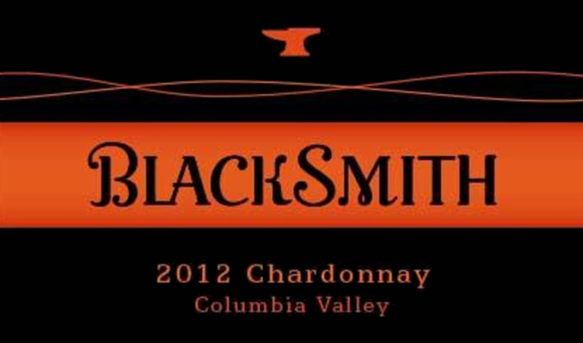 Forgeron Blacksmith Chardonnay 2012 Front Label