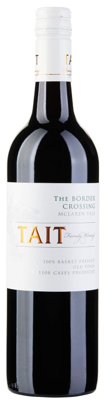 Tait Border Crossing Shiraz 2019 Front Bottle Shot