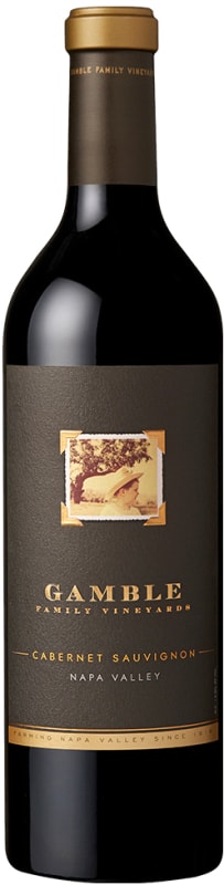 Gamble Estates Napa Valley Cabernet Sauvignon 2015 Front Bottle Shot