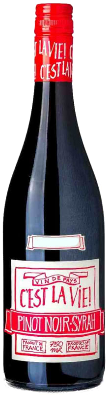 C'est la Vie Red 2017 Front Bottle Shot
