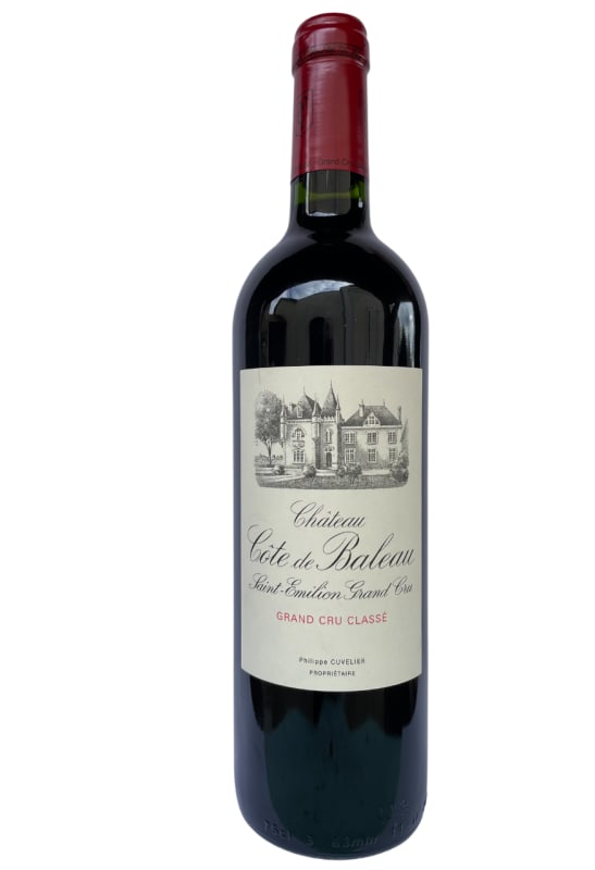 Chateau Cote de Baleau 2022 Front Bottle Shot