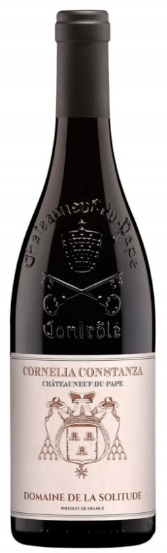 Domaine de la Solitude Chateauneuf-du-Pape Cornelia Constanza 2019 Front Bottle Shot