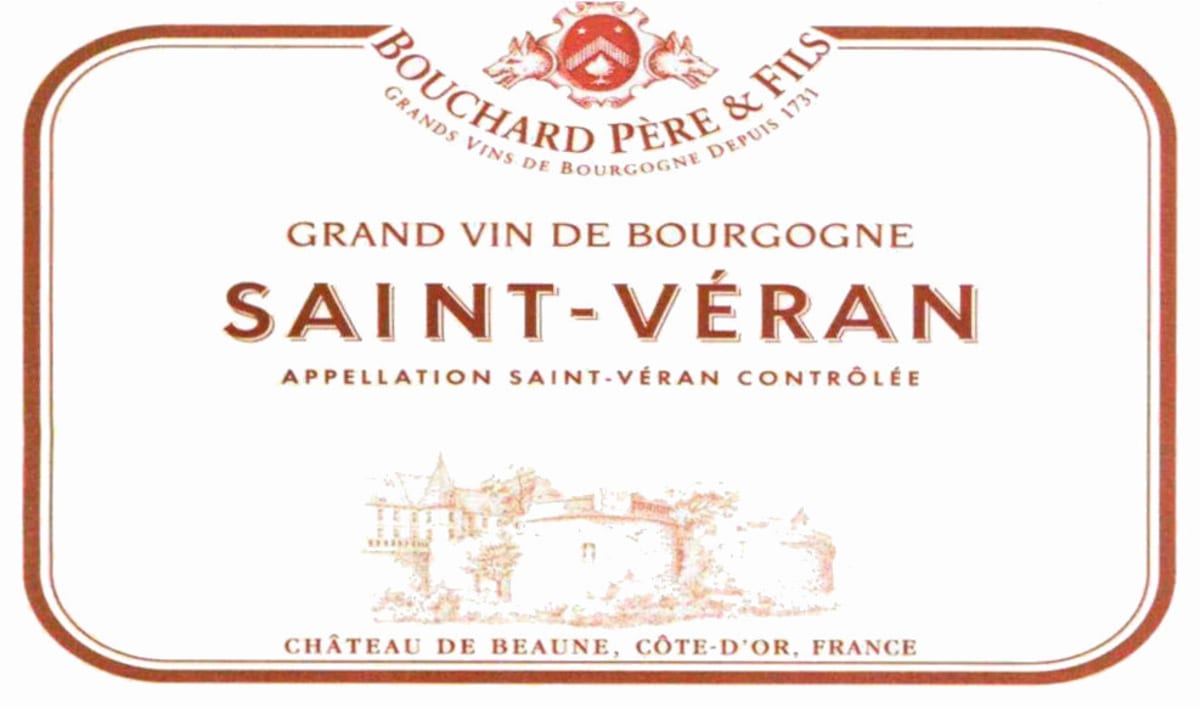 Bouchard Pere & Fils Saint-Veran Chardonnay 2004 Front Label