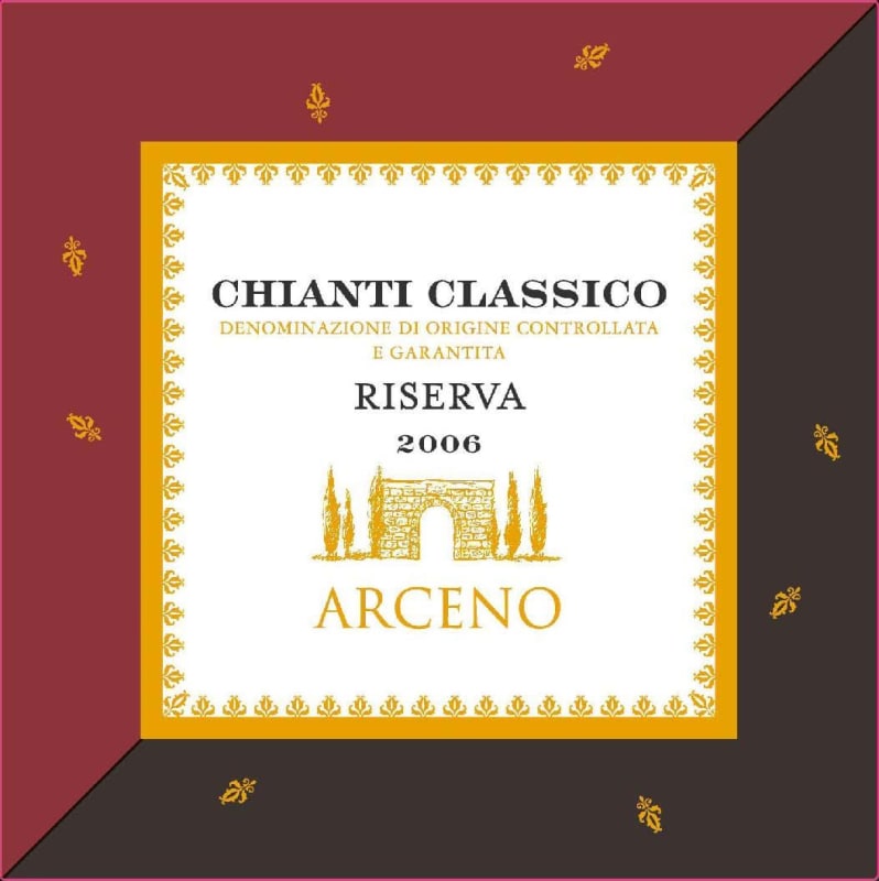 Tenuta di Arceno Chianti Classico Riserva 2006 Front Label