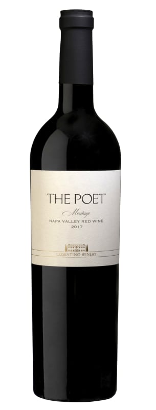 Cosentino The Poet Red Meritage 2017 Front Bottle Shot
