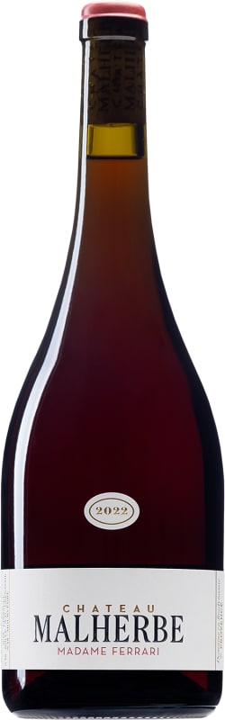 Chateau Malherbe Madame Ferrari 2022 Front Bottle Shot