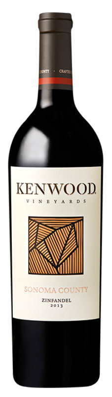 Kenwood Sonoma Zinfandel 2013 Front Bottle Shot