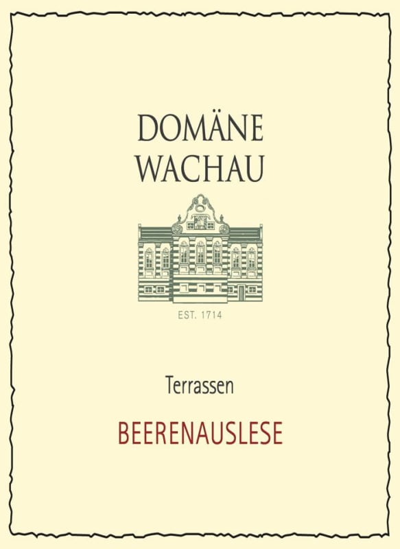 Domane Wachau Terrassen Beerenauslese Gruner Veltliner 2012 Front Label