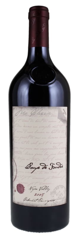 Coup de Foudre Cabernet Sauvignon 2005 Front Bottle Shot