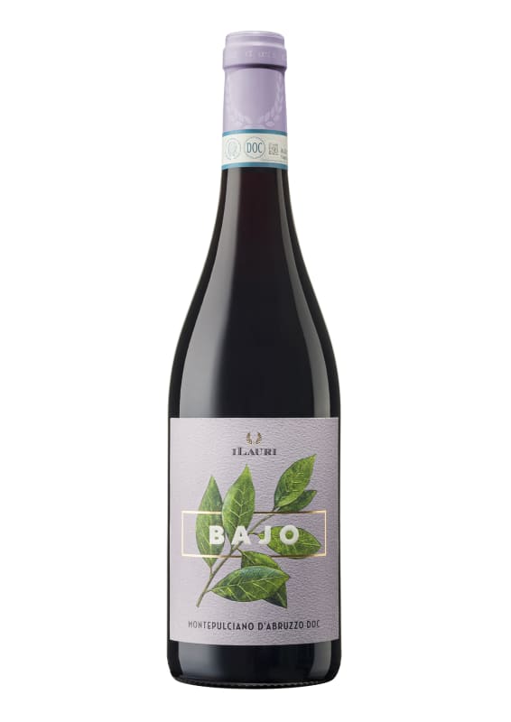 I Lauri Montepulciano d'Abruzzo Bajo 2020 Front Bottle Shot