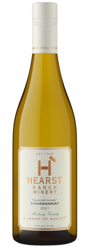 Hearst Ranch Glacier Ridge Chardonnay 2021 Front Bottle Shot