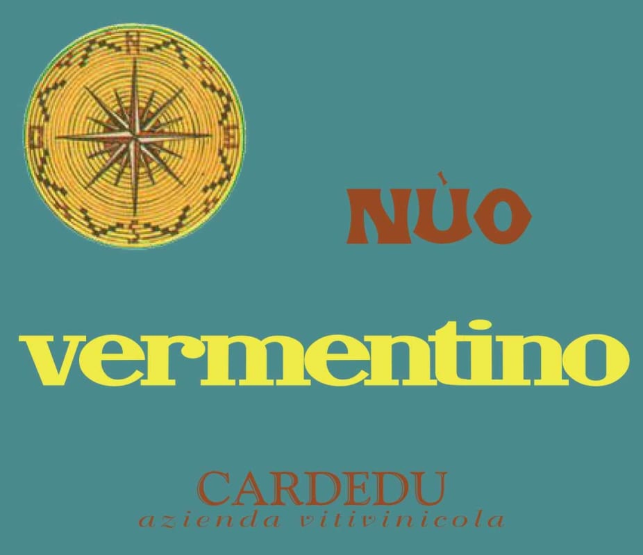 Cardedu Nuo Vermentino di Sardegna 2016 Front Label
