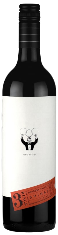 3 Rings Shiraz 2014 Front Bottle Shot