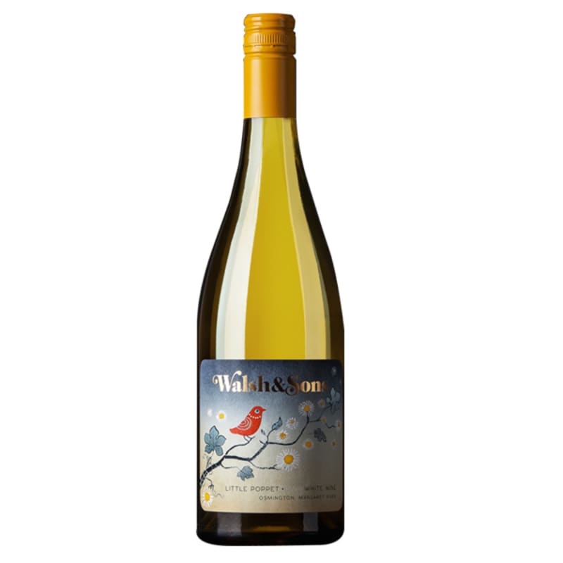 Walsh & Sons Little Poppet Semillon-Chardonnay 2017 Front Bottle Shot