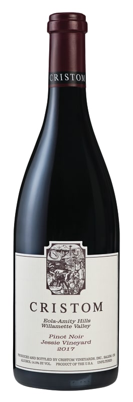 Cristom Jessie Vineyard Pinot Noir 2017 Front Bottle Shot