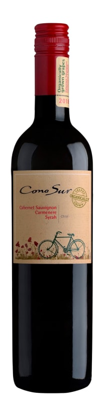 Cono Sur Organic Red Blend 2015 Front Bottle Shot
