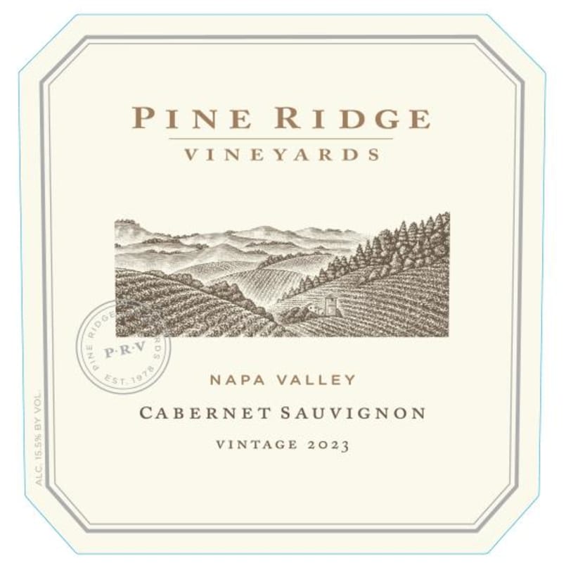 Pine Ridge Napa Valley Cabernet Sauvignon (1.5 Liter Magnum) 2023 Front Label
