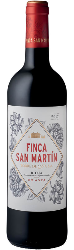Torre de Ona by La Rioja Alta Finca San Martin Crianza 2017 Front Bottle Shot