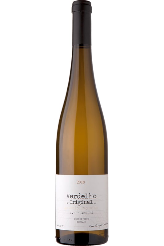 Azores Wine Company Verdelho O Original 2018 Front Bottle Shot