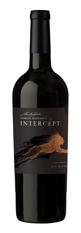 Charles Woodson's Intercept Red Blend 2016 Front Bottle Shot