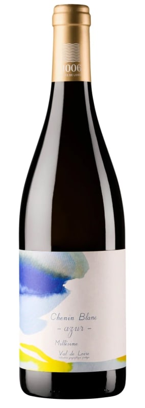 1006 Vins de Loire Azur Chenin Blanc 2022 Front Bottle Shot