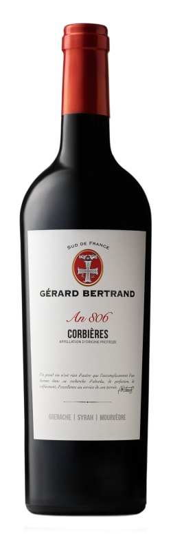 Gerard Bertrand An 806 Corbieres 2017 Front Bottle Shot