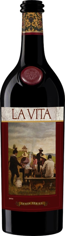 Bargetto La Vita Regan Estate Red 2014 Front Bottle Shot