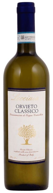 La Lecciaia Orvieto Classico 2024 Front Bottle Shot