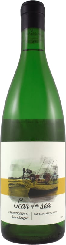 Scar of the Sea Seven Leagues Chardonnay 2017 Front Bottle Shot