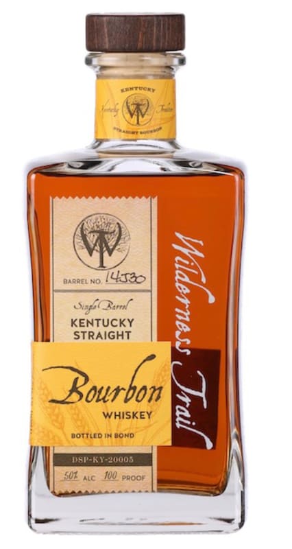 Wilderness Trail Small Batch Wheated Bourbon Whiskey Front Bottle Shot