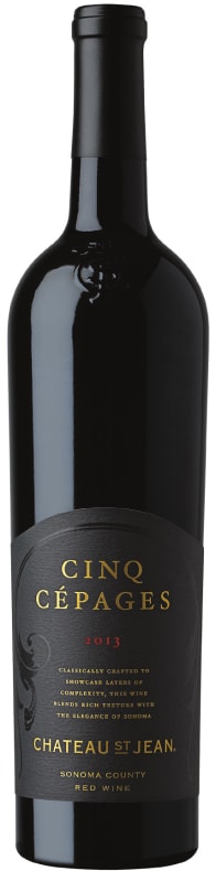 Chateau St. Jean Cinq Cepages 2013 Front Bottle Shot
