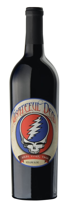 Wines That Rock Grateful Dead Red Blend 2013 Front Bottle Shot