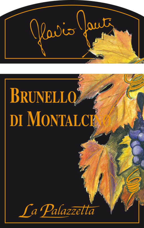La Palazzetta Brunello di Montalcino 2015 Front Label