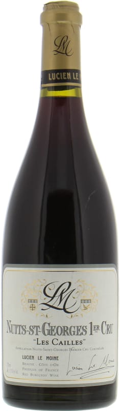 Lucien Le Moine Nuits-St-Georges Les Cailles Premier Cru 2021 Front Bottle Shot