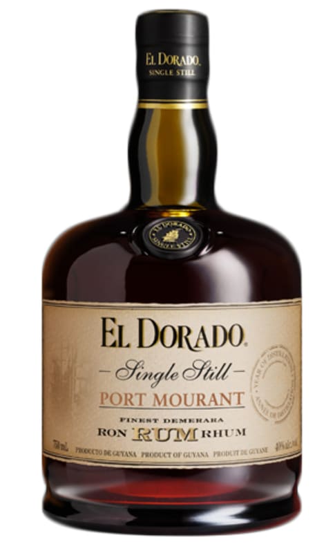 El Dorado Port Mourant Single Still Rum Front Bottle Shot