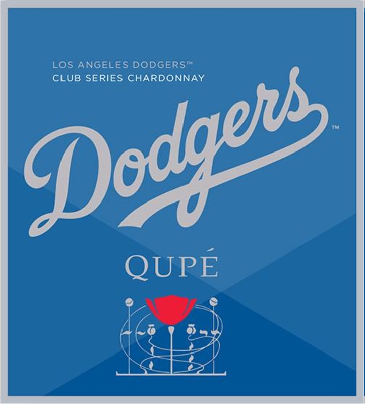 Qupe Dodgers Chardonnay 2014 Front Label