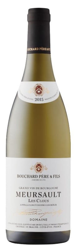 Bouchard Pere & Fils Meursault Les Clous 2015 Front Bottle Shot
