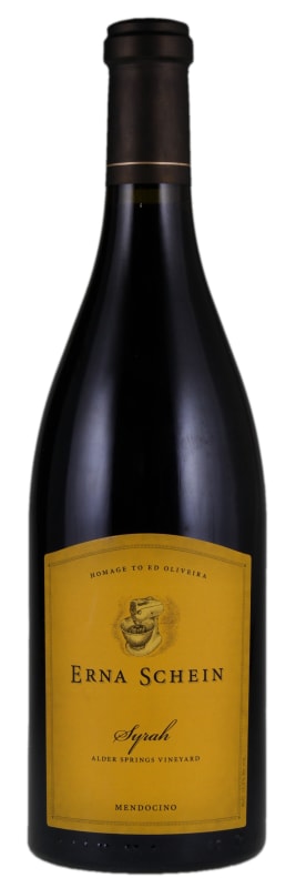 Behrens Family Winery Behrens Family Syrah Alder Springs Vineyard Homage to Ed Oliveira 2002 Front Bottle Shot