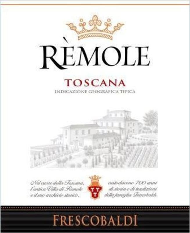 Frescobaldi Remole 2015 Front Label