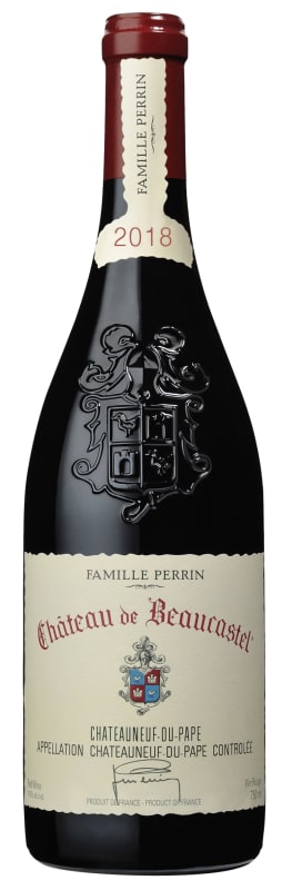 Chateau de Beaucastel Chateauneuf-du-Pape 2018 Front Bottle Shot