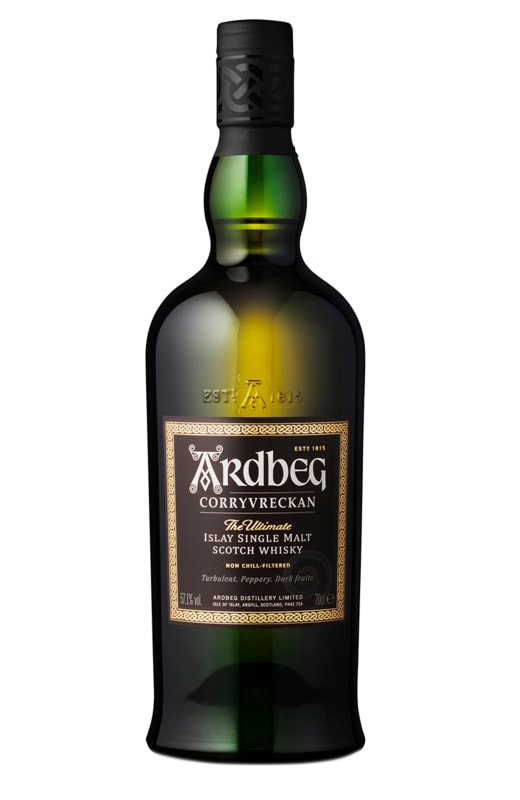Ardbeg Corryvreckan Single Malt Scotch Whisky Front Bottle Shot