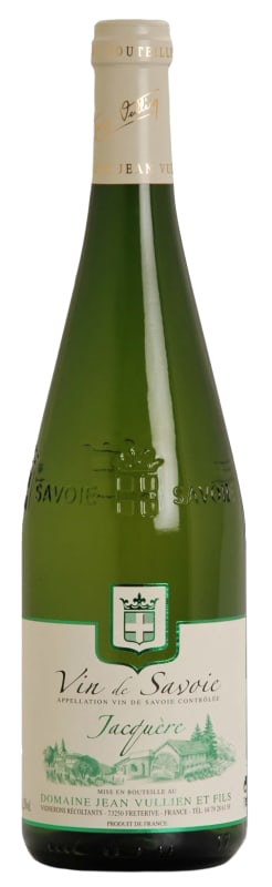 Domaine Jean Vullien La Jacquere Savoie Blanc 2020 Front Bottle Shot