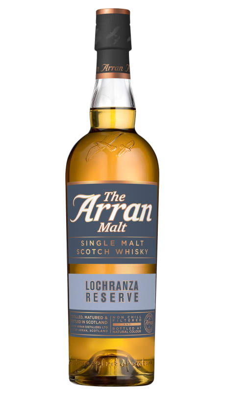 Arran Lochranza Reserve Single Malt Scotch Whisky Front Bottle Shot